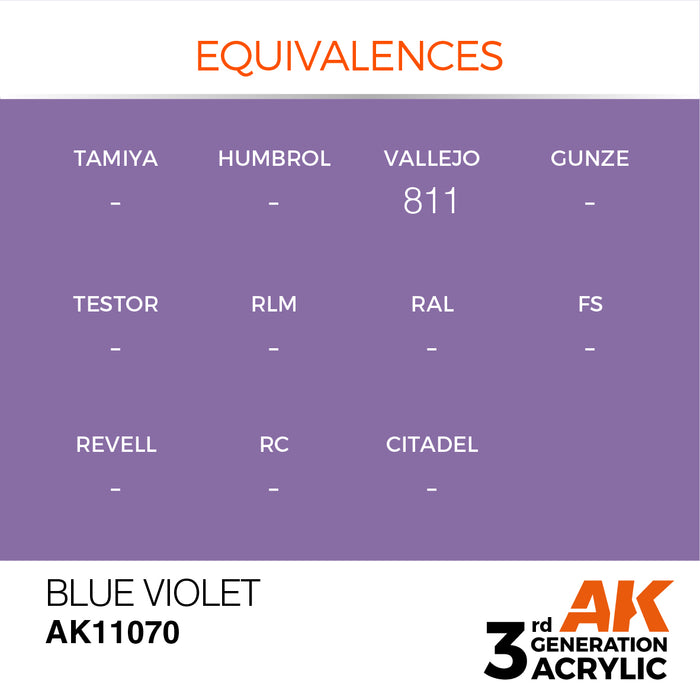 AK Interactive Blue Violet - Standard - 17ml