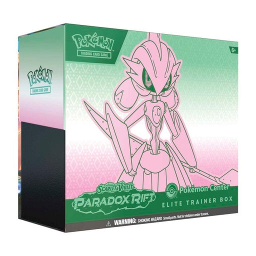 Pokemon TCG: Scarlet & Violet - Paradox Rift Pokémon Center Elite Trainer Box (Iron Valiant)