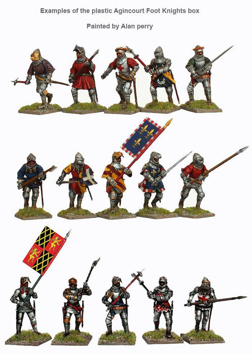 Perry Miniatures Agincourt Foot Knights