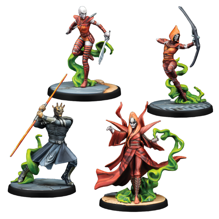 Shatterpoint: Witches of Dathomir Squad Pack Contents