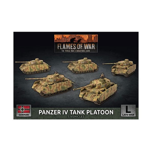 Flames of War Panzer IV Tank Platoon