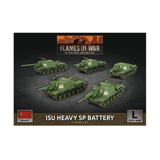 Flames of War ISU Heavy SP Battery
