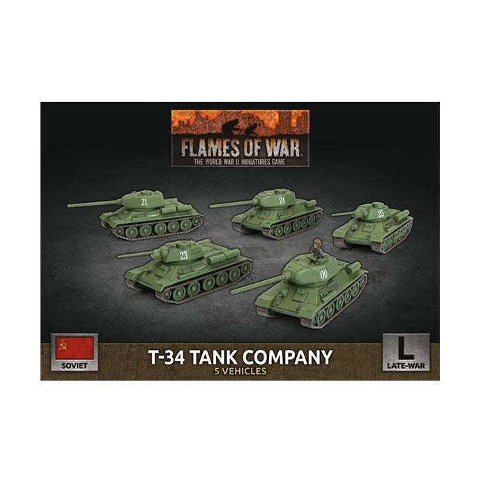Flames of War T-34 Tank Company