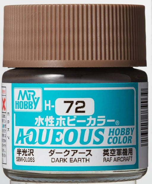 Mr. Hobby Aqueous Hobby Color Dark Earth (Semi-Gloss)