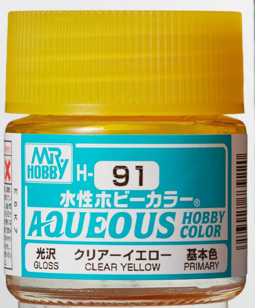 Mr. Hobby Aqueous Hobby Color Clear Yellow (Gloss)