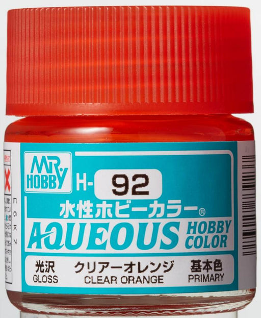 Mr. Hobby Aqueous Hobby Color Clear Orange (Gloss)