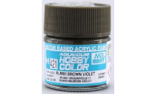 Mr. Hobby Aqueous Hobby Color RLM81 Brown Violet (Semi-Gloss)