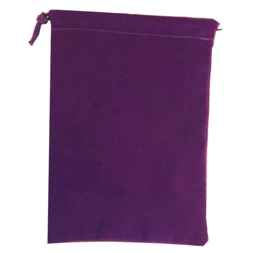 Chessex Suedecloth Dice Bag: Purple
