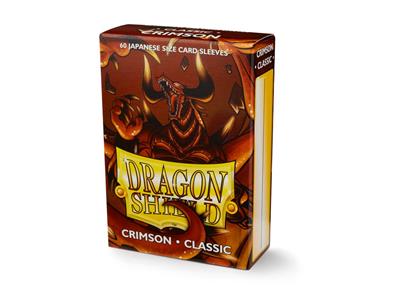 Dragon Shield - Japanese Art Sleeves - Classic Crimson (60 Sleeves)