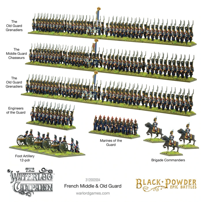 Black Powder: Waterloo Campaign - French Middle & Old Guard