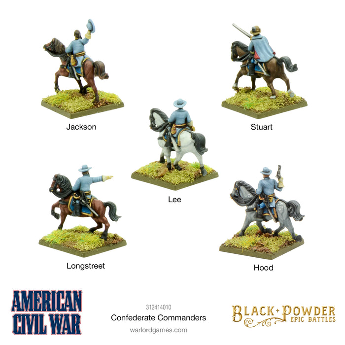 Black Powder Epic Battles - American Civil War: Confederate Commanders