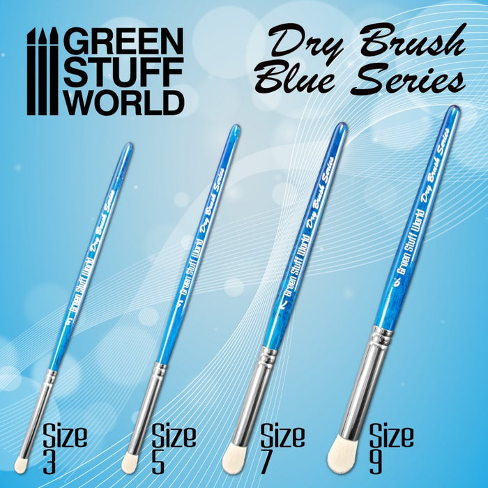 BLUE SERIES Round Dry Brush - Size 7
