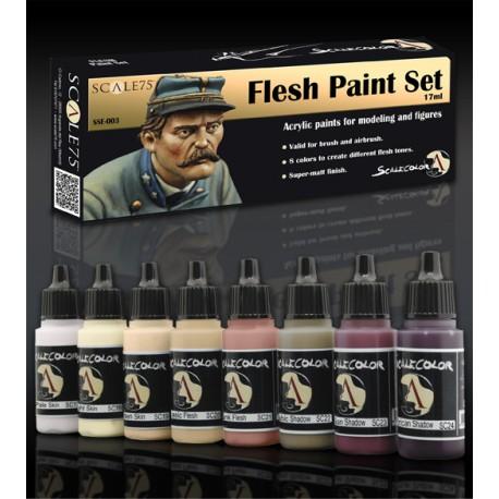 Scale75 - Flesh Paint Set SSE-003