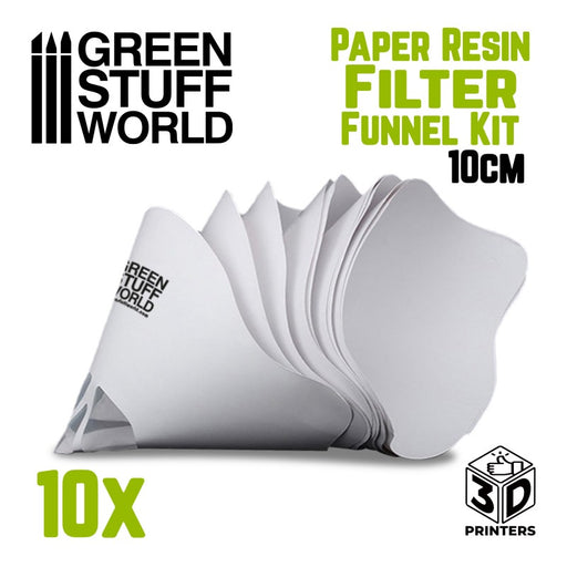Paper Resin Filter Funnel Kit - 10cm
