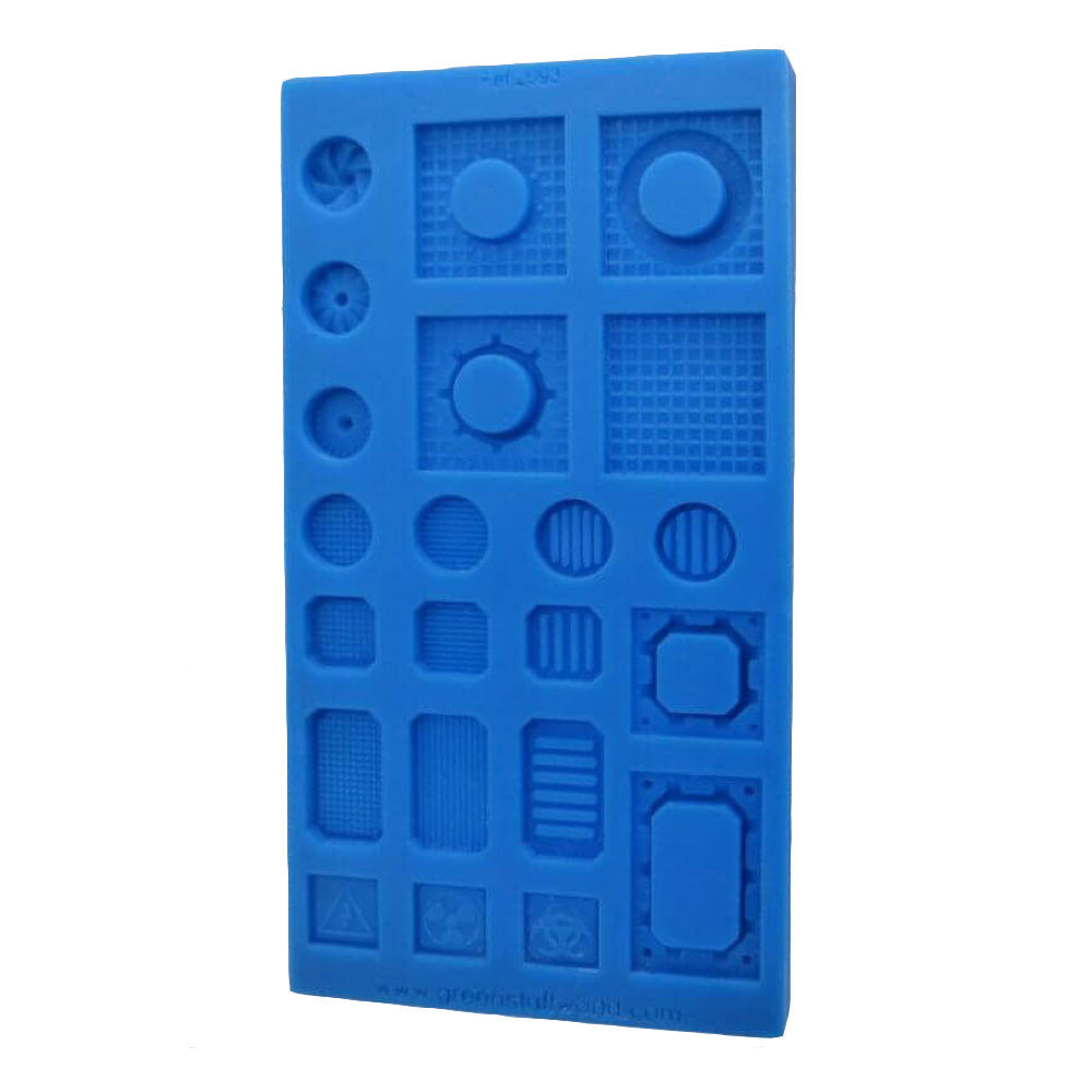 Silicone Moulds - Industrial Grids & Fans