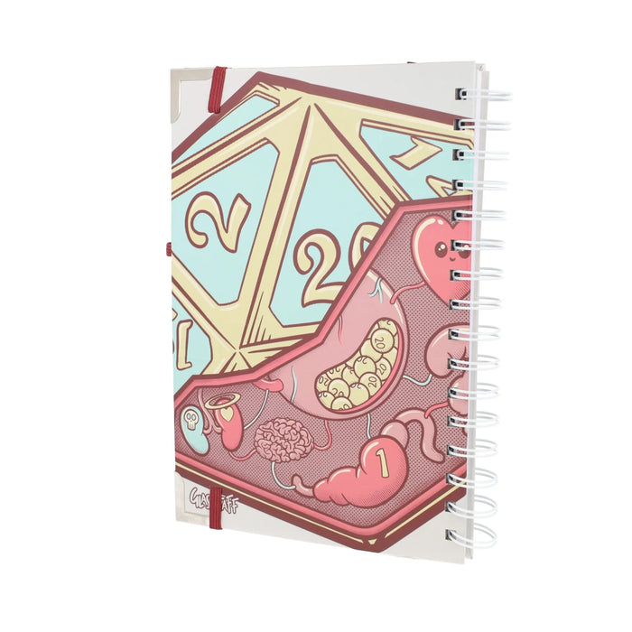 GlassStaff Deluxe Notebook - Anatomy of the D20