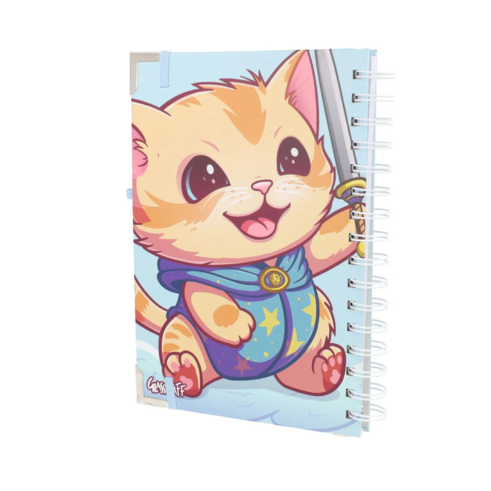 GlassStaff Deluxe Notebook - Dungeons & Kittens