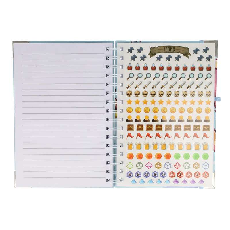 GlassStaff Deluxe Notebook - A D20 Scene