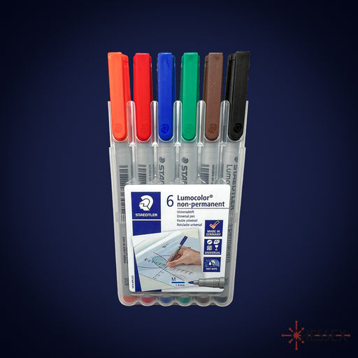 Water Soluble Markers: 6-Pack