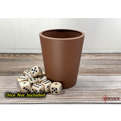 Chessex Dice Cup - Brown