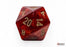 Chessex Mega-hedral 7-Die Set - Scarlet/Gold Scarab