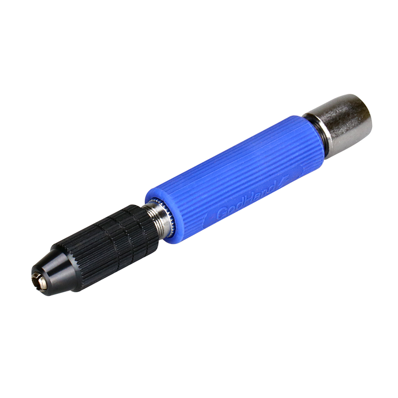 GodHand Short Power Pin Vise / Vice - Deep Collet Type