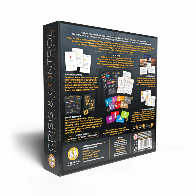 Hegemony: Lead your Class to Victory - Crisis & Control Expansion