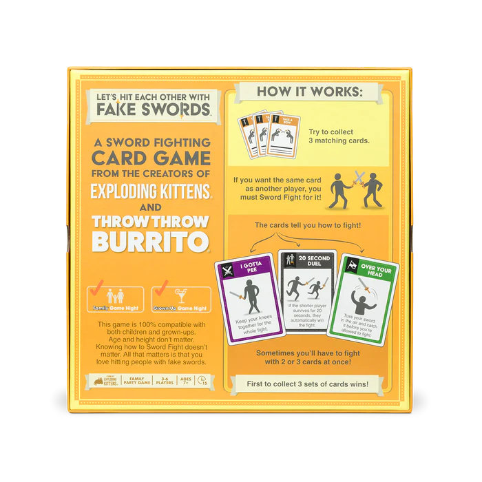 Let's Hit Each Other With Fake Swords