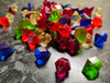 Food Pawn Jelly Polyhedral Dice - Sweet, Sweet Loot