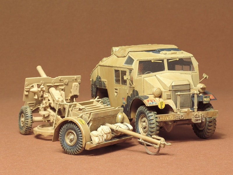British 25Pdr Gun & Quad Kit