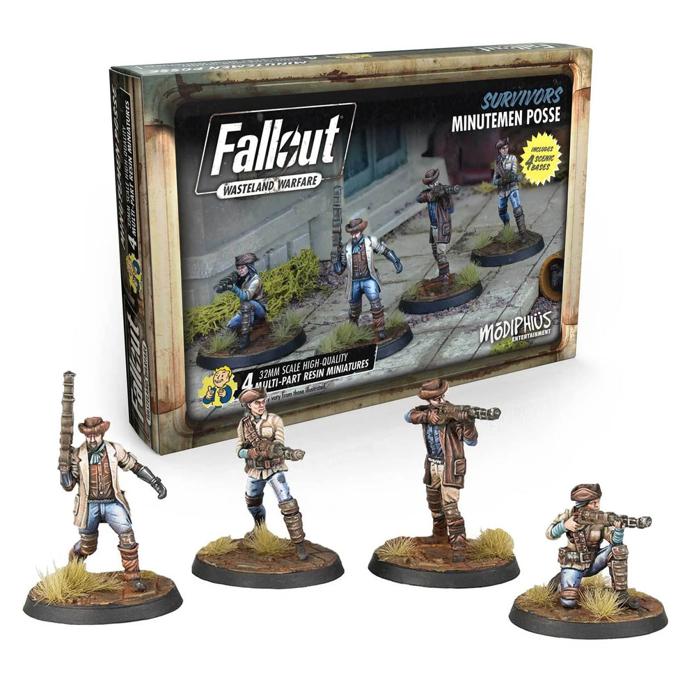 Fallout Wasteland Warfare - Survivors: Minutemen Posse