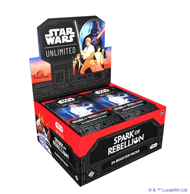 Star Wars Unlimited - Spark of Rebellion Booster Full Box