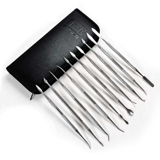 10x Professional Sculpting Tools - With Case