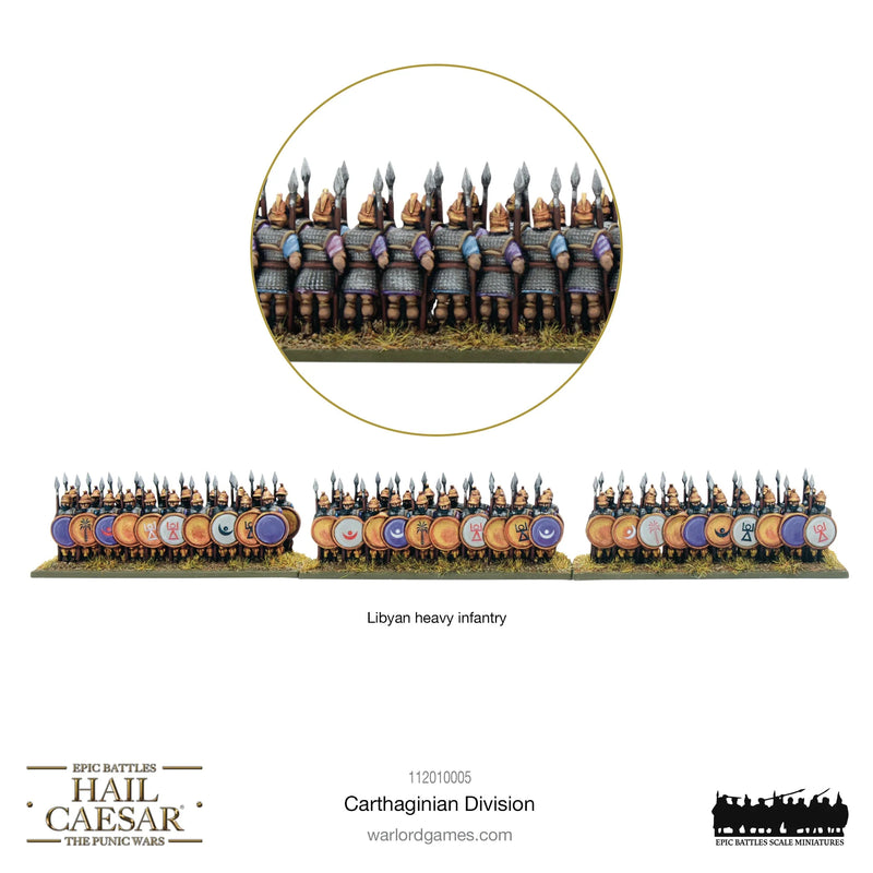 Hail Caesar Epic Battles - Carthaginian Division