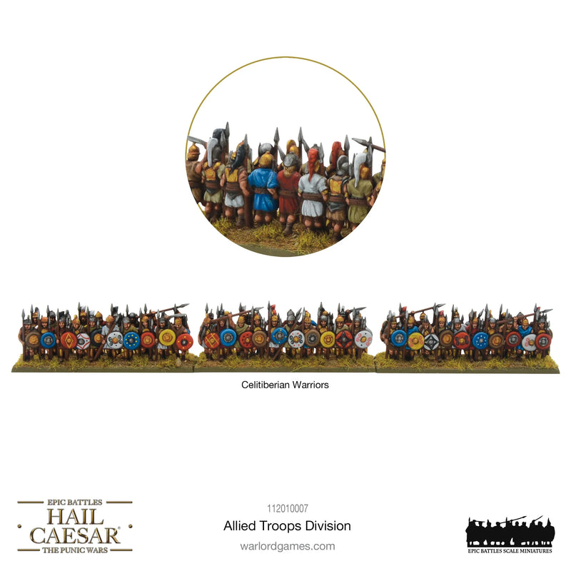 Hail Caesar Epic Battles - Allied Troops Division