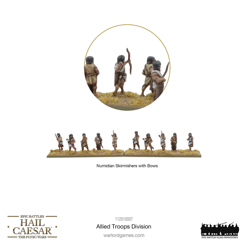 Hail Caesar Epic Battles - Allied Troops Division