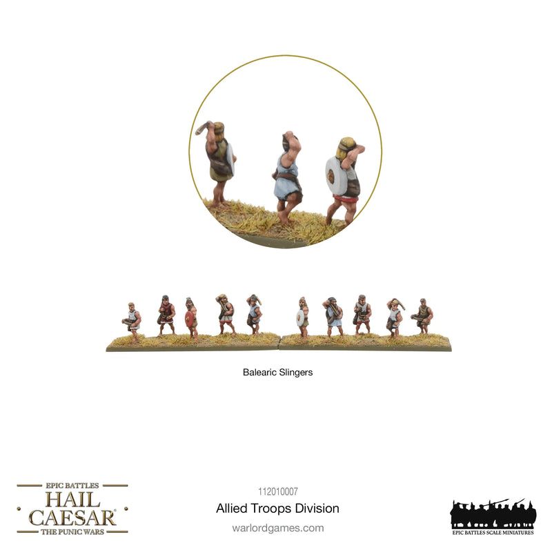 Hail Caesar Epic Battles - Allied Troops Division
