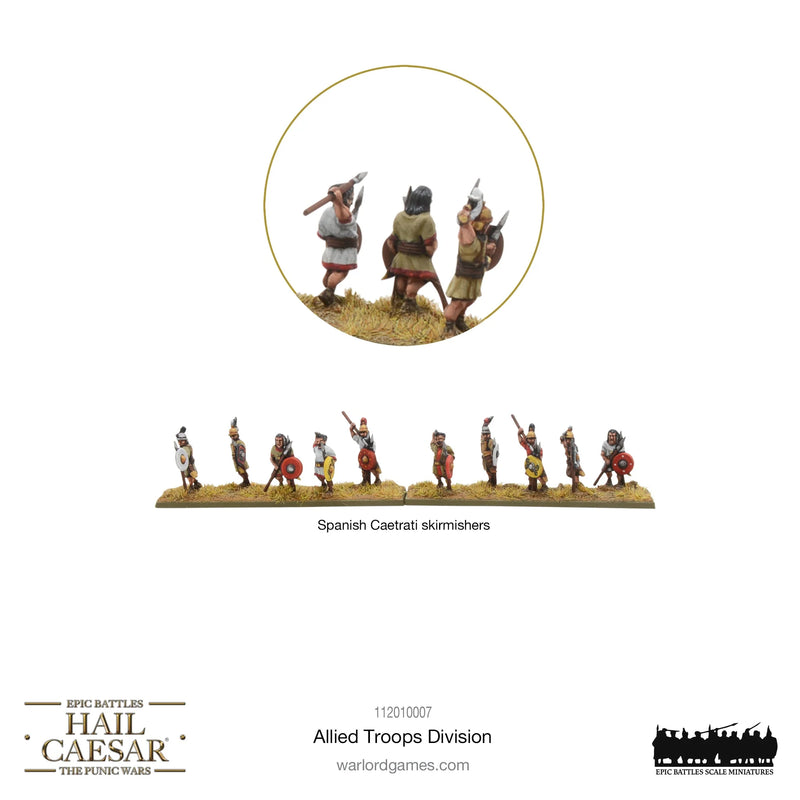Hail Caesar Epic Battles - Allied Troops Division