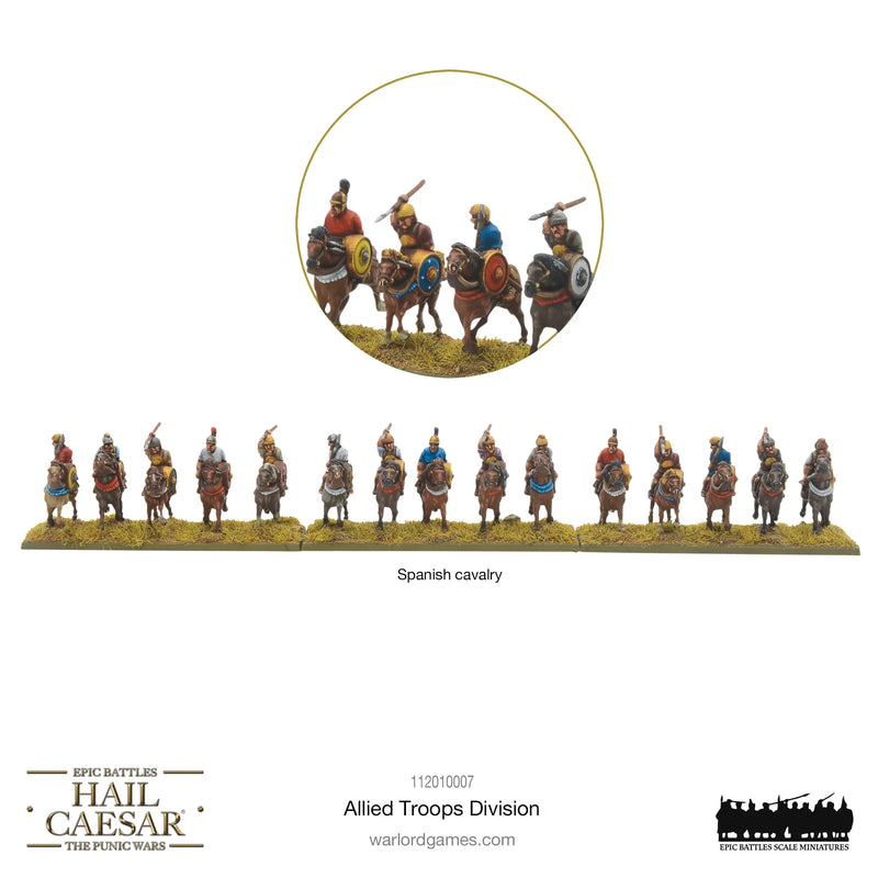 Hail Caesar Epic Battles - Allied Troops Division
