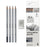Winsor & Newton Soft Graphite Pencils with Eraser