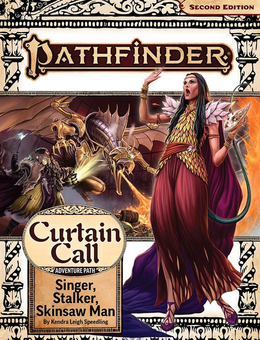 Pathfinder Curtain Call Adventure Path Singer, Stalker, Skinsaw Man