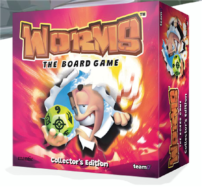 Worms The Board Game Collector's Edition Box Cover