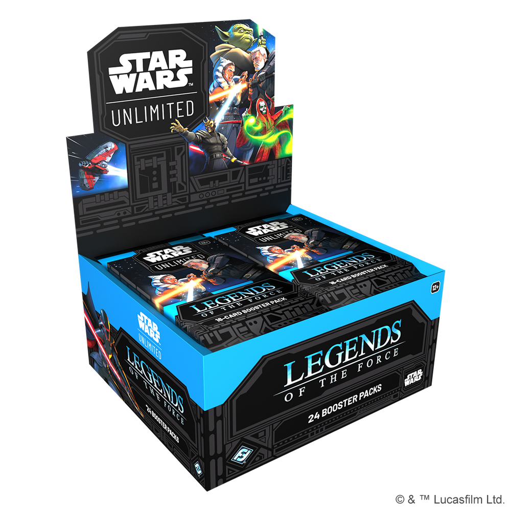 Star Wars Unlimited - Legends of the Force Booster Box