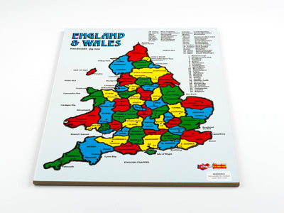 Lisheen Toys Jigsaw Map of England and Wales