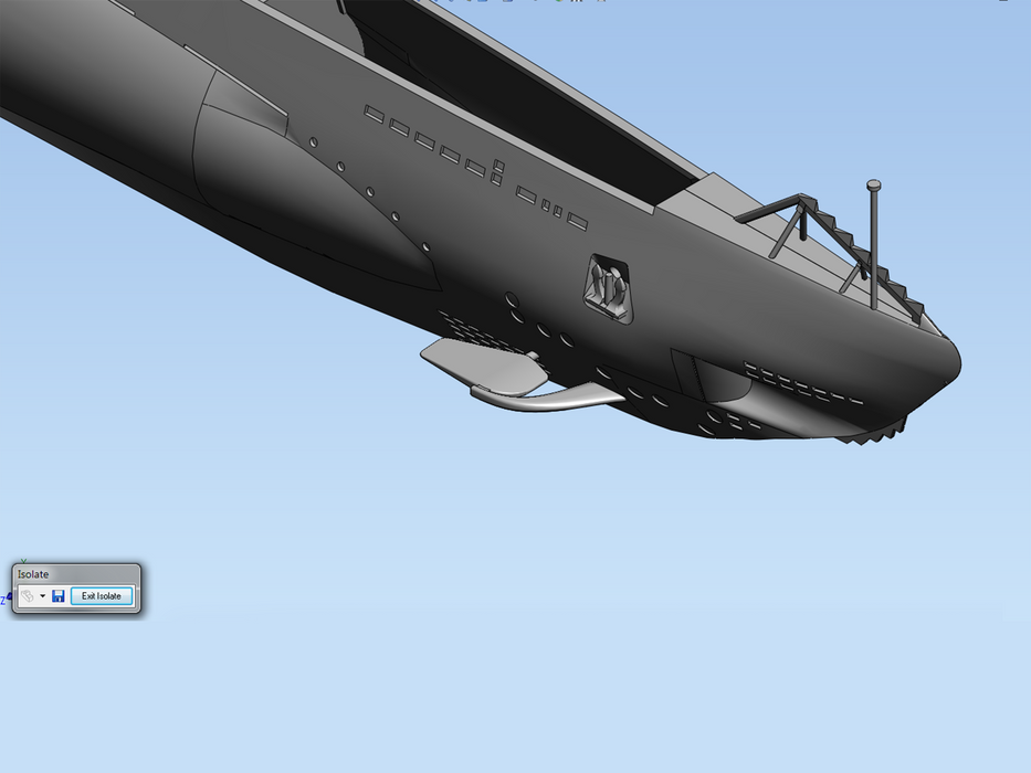 U-Boat Type IIB (1939), German Submarine 1:144