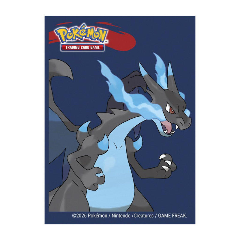 Ultra Pro - Mega Charizard X 65ct Deck Protector Sleeves for Pokémon