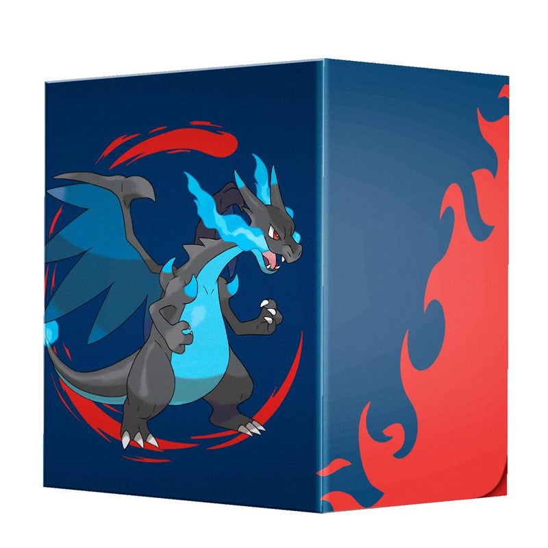 Mega Charizard X 100+ Deck Box for Pokémon