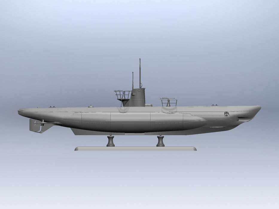 U-Boat Type IIB (1943), German Submarine 1:144