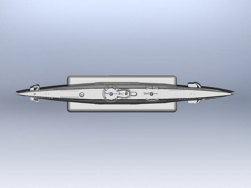 U-Boat Type IIB (1943), German Submarine 1:144