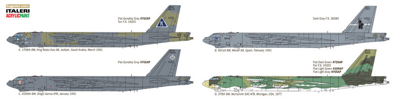Italeri Boeing B-52G Stratofortress (1:72)